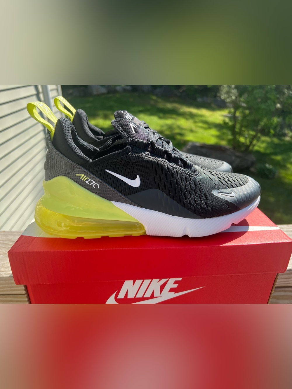 Nike Air Max 270 Big Kids' Shoes Size 6.5 (UK6)/ Woman’s 8.